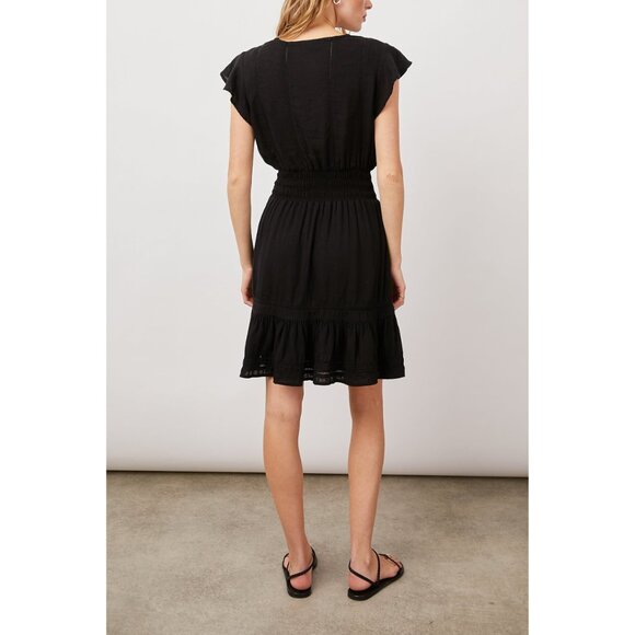 NWT Rails Tara Dress in Black Lace Detail XS - Picture 4 of 4